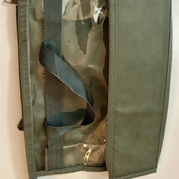 Clear See-Through Zipper Bag with Gray Handles – Versatile & Spacious - Picture 5 of 16